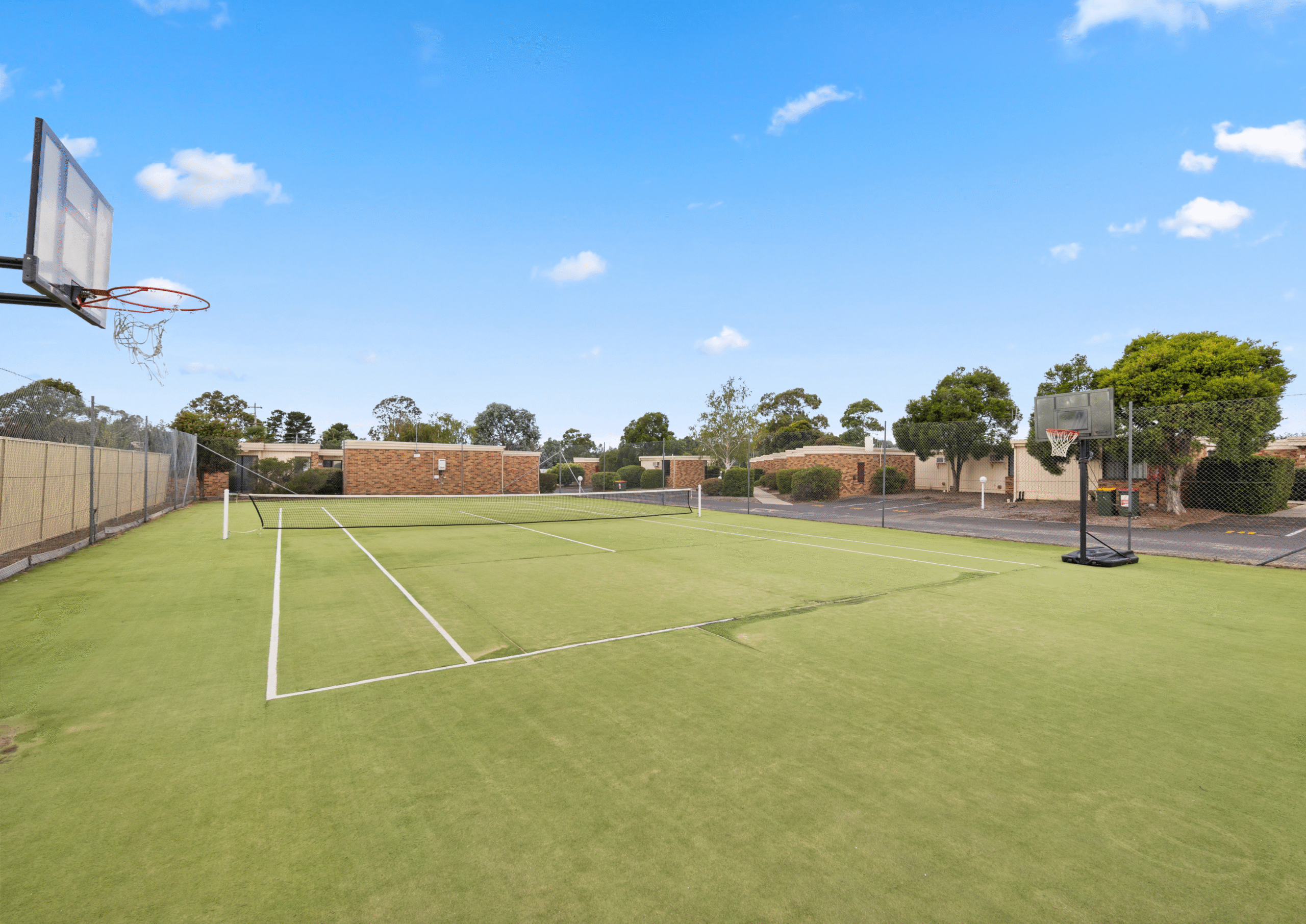 Tennis and Basketball Court